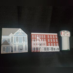 The Cats Meow Village Series Set of 3
